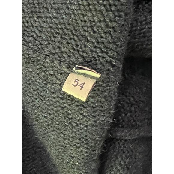 $3000 Fedeli Cashmere Cardigan with Castorino Fur Collar & Suede trim IT54 XL - Picture 5 of 12